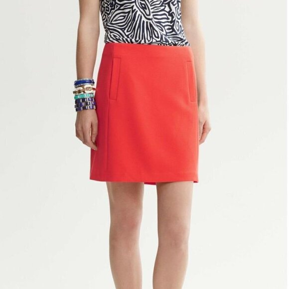 NWT BANANA REPUBLIC | Pique Skirt | Sz. 4 - Picture 1 of 10